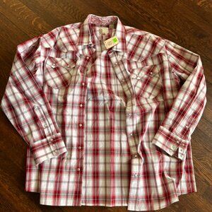Roper Men's Flannel Shirt - NEW WITH TAGS